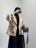 کت آستین بند دار 4 دکمه کد 120250 - تصویر 13