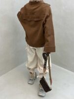 شومیز طرح جیب 6 دکمه کد 220350 - تصویر 8