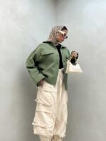 شومیز طرح جیب 6 دکمه کد 220350 - تصویر 10