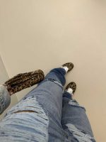 شلوار جین استریت زاپدار کد 101305 - تصویر 3