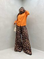 شومیز پنبه ای ساده کد 220368 - تصویر 2