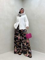 شومیز پنبه ای ساده کد 220368 - تصویر 10