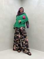 شومیز پنبه ای ساده کد 220368 - تصویر 8