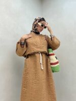 پیراهن طرح دوخت کد 240132 - تصویر 2
