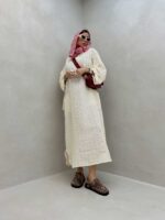 پیراهن طرح دوخت کد 240132 - تصویر 3
