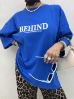 تیشرت BEHIND کد 180346 - تصویر 4