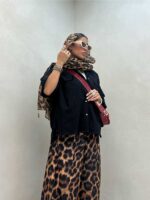 شومیز طرح جیب کد 220372 - تصویر 10