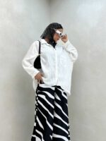 شومیز یقه 7 کد 220358 - تصویر 5