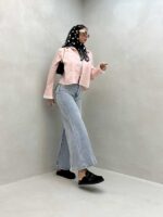 شومیز نیم تنه راه راه کد 220378 - تصویر 2