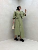 ست 3 تیکه طرح جیب کد 160533 - تصویر 5