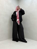 شومیز آستین دکمه کد 220379 - تصویر 6