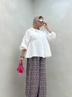 شومیز عروسکی کد 220382 - تصویر 12