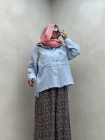 شومیز وال 2 جیب کد 220381 - تصویر 3