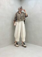 شومیز قیطونی کد 220384 - تصویر 8