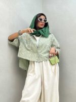 شومیز قیطونی کد 220384