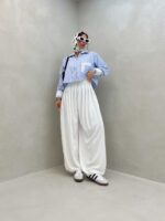 شومیز نیم تنه کد 220383 - تصویر 9