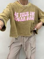 تیشرت نیم تنه SUGAR DADDY کد 180311 - تصویر 4