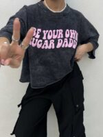 تیشرت نیم تنه SUGAR DADDY کد 180311 - تصویر 2