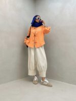 شومیز پاپیونی کد 220389 - تصویر 10