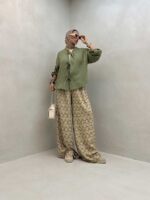 شومیز پاپیونی کد 220389 - تصویر 6