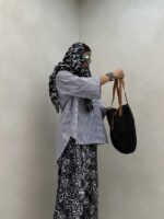 شومیز 2 جیب گت دار کد 220396 - تصویر 10