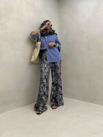 شومیز 2 جیب گت دار کد 220396 - تصویر 5