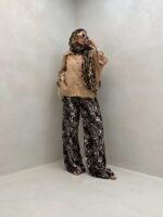 شومیز آستین 2 دکمه کد 220397 - تصویر 9
