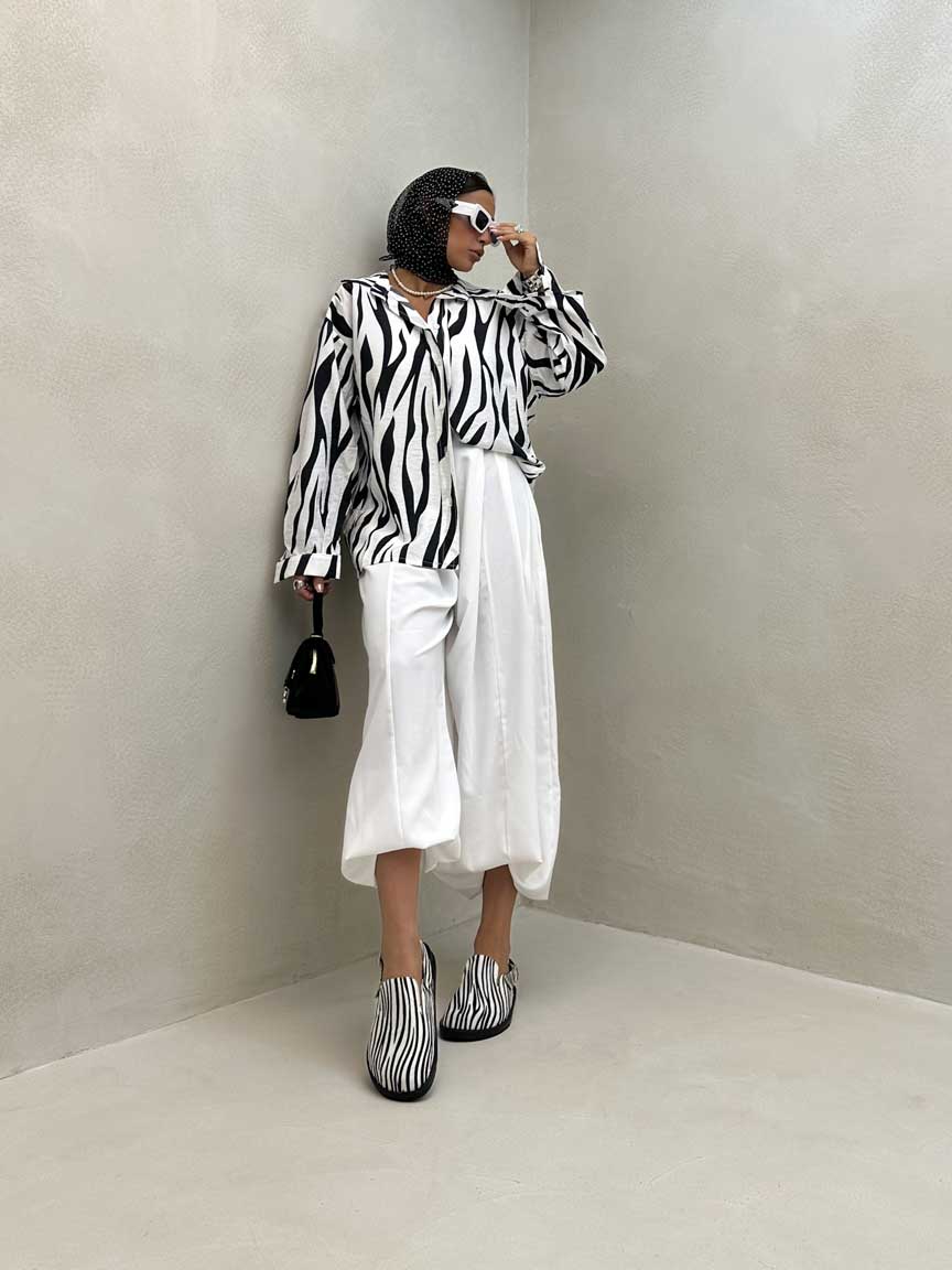 IMG_0618 شومیز ZEBRA کد 220276 - تصویر 1