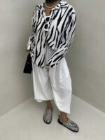 شومیز ZEBRA کد 220276 - تصویر 2
