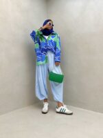 شومیز طرح رنگ کد 220393 - تصویر 2