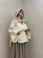 شومیز کمرکش کد 220417 - تصویر 7