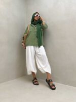 شومیز جیب رودوخت کد 220400 - تصویر 5