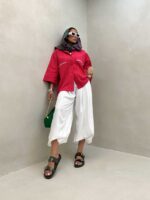 شومیز جیب رودوخت کد 220400 - تصویر 7