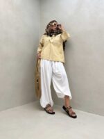 شومیز جیب رودوخت کد 220400 - تصویر 3