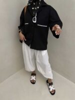 شومیز جیب رودوخت کد 220400 - تصویر 12