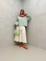شومیز دکمه مرواریدی کد 220380