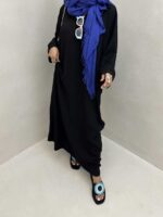 پیراهن بلند 2 دکمه کد 240136 - تصویر 6