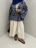 مانتو گلدوزی کد 120289 - تصویر 2