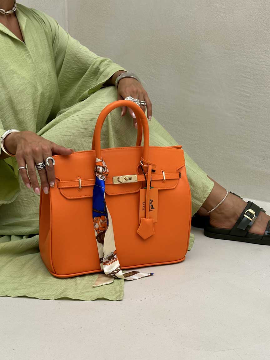 IMG_1656 کیف بگی HERMES کد 280317 - تصویر 1