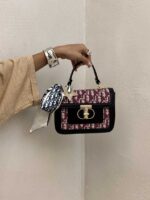 کیف قفل دار DIOR کد 280320 - تصویر 4