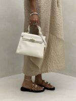 کیف HERMES قفل دار کد 280323 - تصویر 2