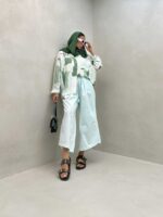 شومیز تک جیب COLORFUL کد 220406 - تصویر 7