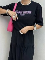 تیشرت نیم تنه MIU MIU کد 180376 - تصویر 3
