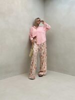 شومیز تک جیب کد 220410 - تصویر 3