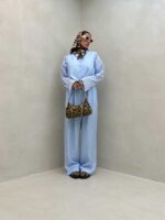 ست جلیقه و شلوار کد 160546 - تصویر 5