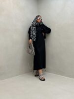 ست شومیز و اورال 3 دکمه کد 160548 - تصویر 7