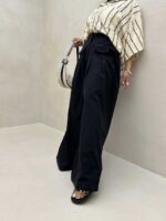 شلوار بگ طرح جیب کد 101378 - تصویر 10