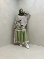 شومیز پارچه گیپور کد 220411 - تصویر 6