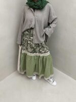 شومیز پارچه گیپور کد 220411 - تصویر 5