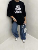 تیشرت NO-BAD-VIBES کد 180397
